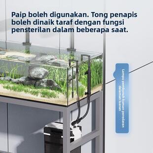 老渔匠鱼缸外置uv杀菌灯过滤桶过滤器专用紫外线消毒灭菌除藻防水