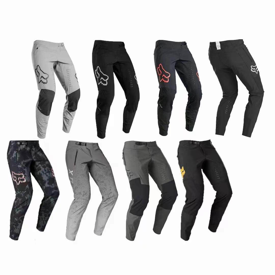 FOX骑行裤轻薄透气山地公路自行车越野摩托长裤速降耐磨春夏薄款