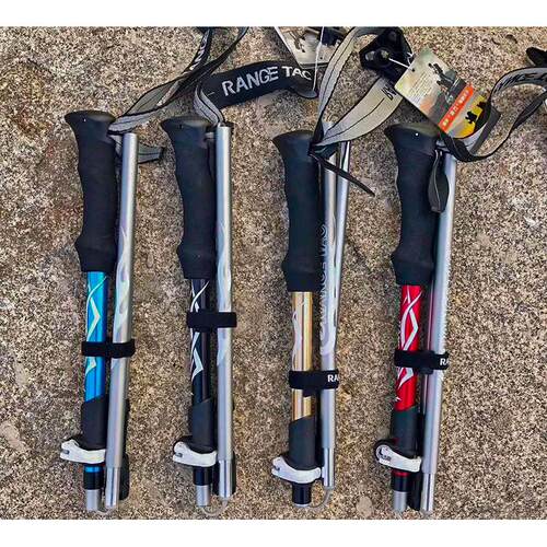 燃石徒步防身多功能航空铝合金爬山直柄折叠登山杖Range TAC