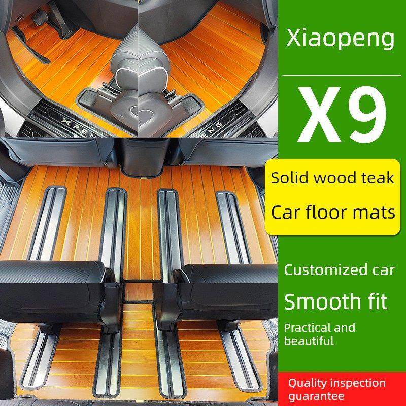 2024款小鹏x9脚垫汽车专用柚木实木地板脚垫改装商务车内饰改装件,汽车用品/电子/清洗/改装,专车专用脚垫,淘宝优惠券,粉丝福利购,淘宝优惠卷