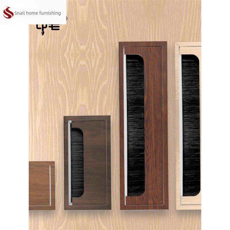 电脑桌线孔盖办公桌穿线孔盖板书桌长方形桌面孔洞装饰盖穿线孔盖