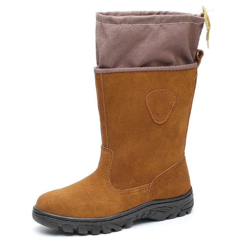 劳保靴男全牛皮高筒高筒焊工安全鞋钢包头防砸防刺穿防火花工作鞋,居家日用,防护鞋,淘宝优惠券,粉丝福利购,淘宝优惠卷