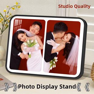 两宫格相框写真照片定制摆台洗宝宝结婚全家福照片打印订制作相册