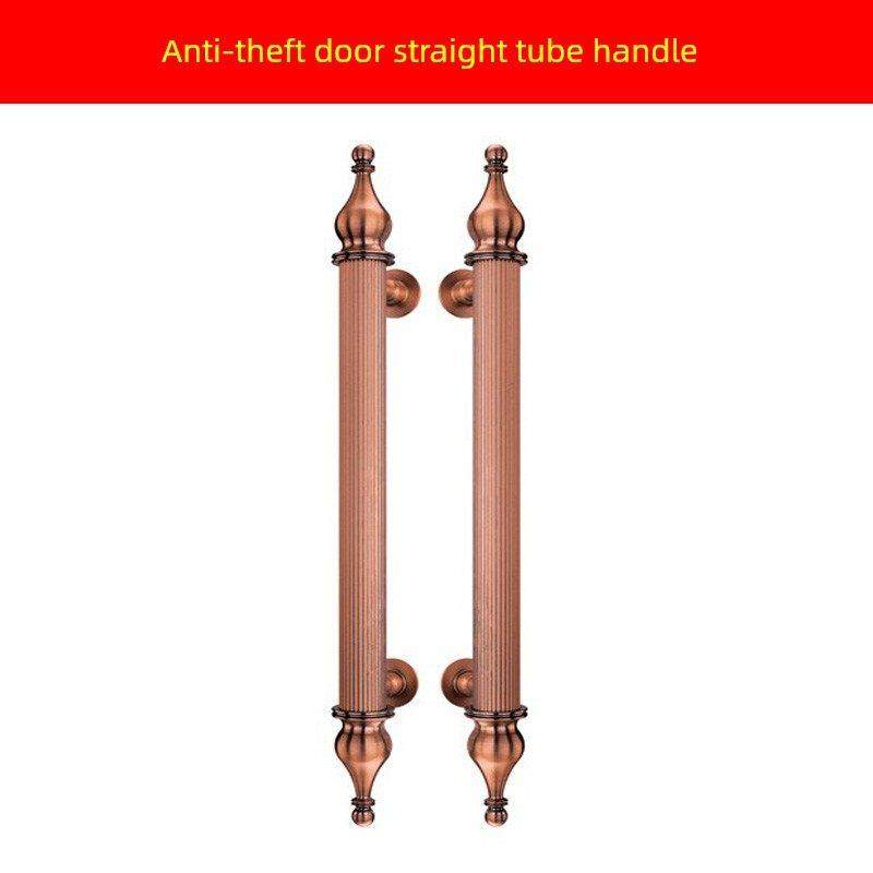 直管防盗门拉手 铜门别墅大门把手 彷铜全铜狮子头 不锈钢 铝合金,基础建材,大拉手,淘宝优惠券,粉丝福利购,淘宝优惠卷