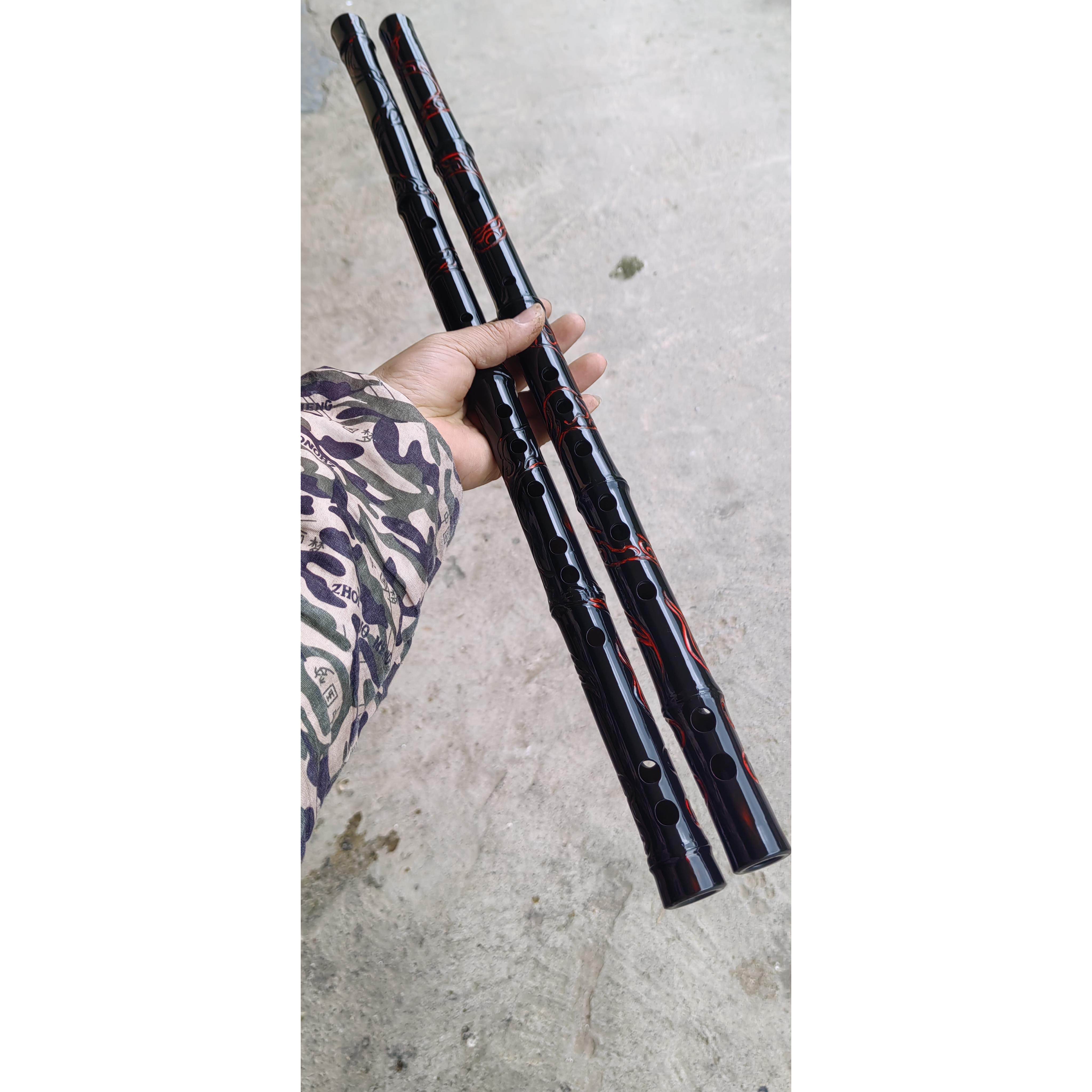 紫竹彷古笛子古风笛魏无羡横笛黑色笛子魔道祖师夷陵老祖免费刻字