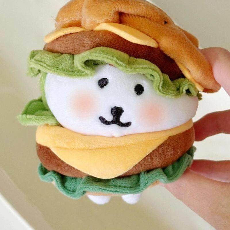 自嘲熊汉堡娃衣10cm20cm衣服海星体chiikawa棉花娃娃头套外套帽子,模玩/动漫/周边/娃圈三坑/桌游,棉花娃娃/毛绒玩具娃衣,淘宝优惠券,粉丝福利购,淘宝优惠卷