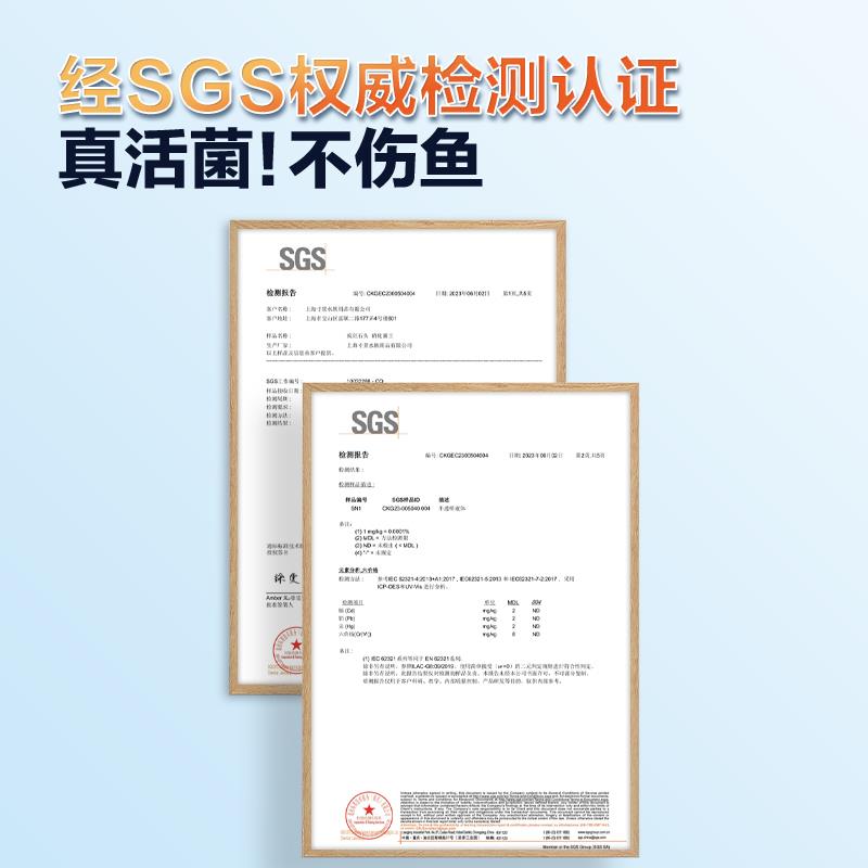 硝化细菌鱼池用净水剂分解鱼便养鱼消化活菌液锦鲤鱼缸水质稳定剂