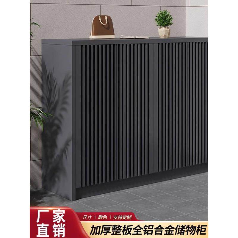 新型户外铝合金防水防晒储物柜阳台花园家庭门储物柜大容量鞋柜,商业/办公家具,文件柜,淘宝优惠券,粉丝福利购,淘宝优惠卷