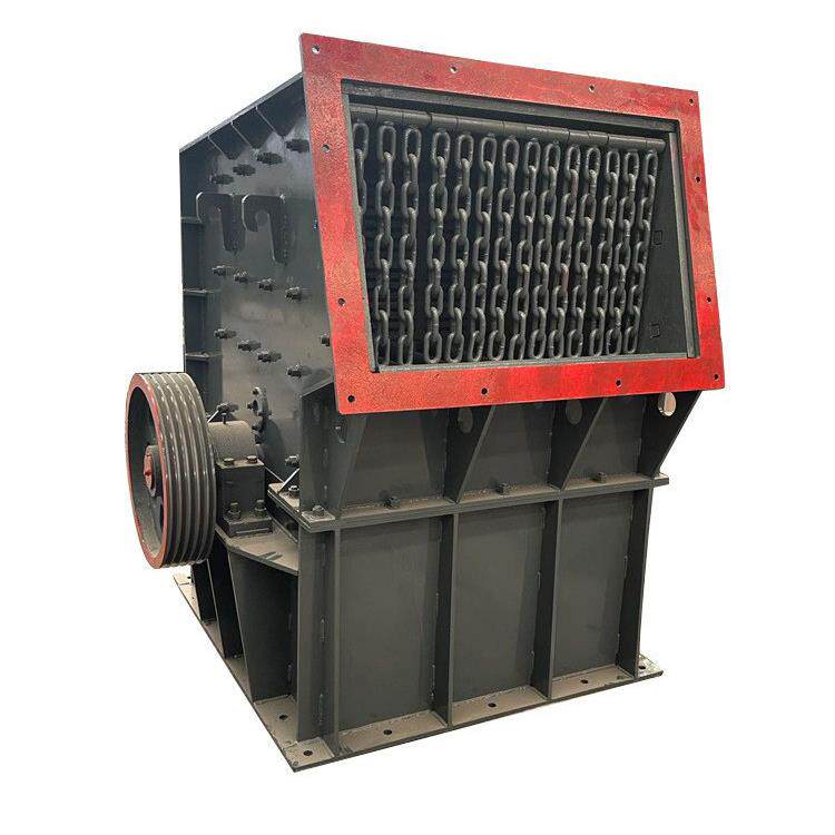 移动箱式破碎机大口径水泥石块泥灰岩建筑垃圾粉碎机履带式碎石机