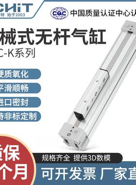 机械式无杆气缸DGC-K25/DGP-32/40-400/300/500/600/1000-PPV-A-B