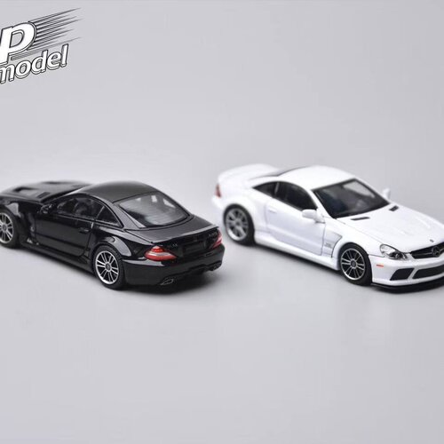 1:64 GOP Speed model奔驰SL65 第5代 R230 GSP 合金开盖车模黑