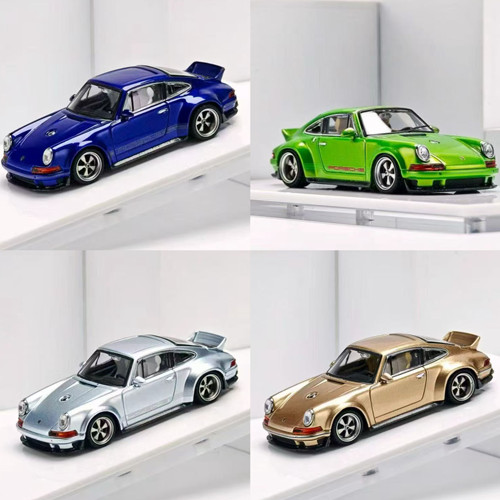 zincit model 1:64 保时捷911 singer dls coupe合金汽车模型摆件