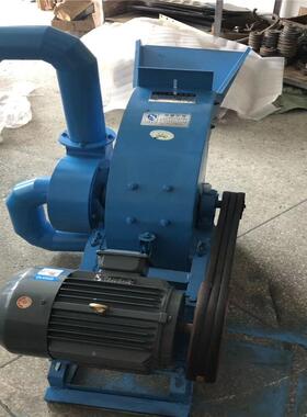 工鑫用养殖饲料家锤片机三相电粉自动AL102656进料木屑锯末豆粕谷