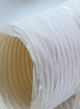 PE单壁打孔波纹管排碱管5农田排水BC-PEDN透00双壁白色隧道水排盐