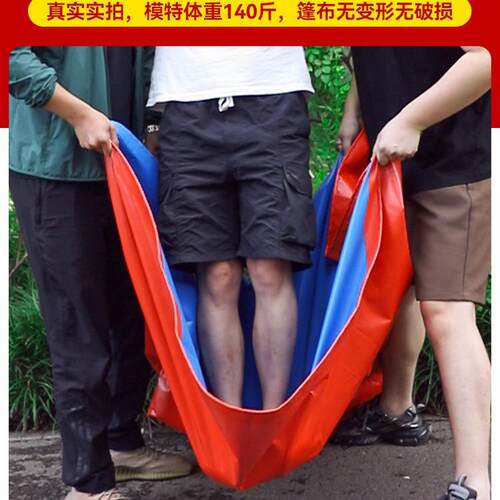 雨厂家160克蓝货桔HQP防晒防水布 PE塑防布遮阳加厚料苫布车篷布