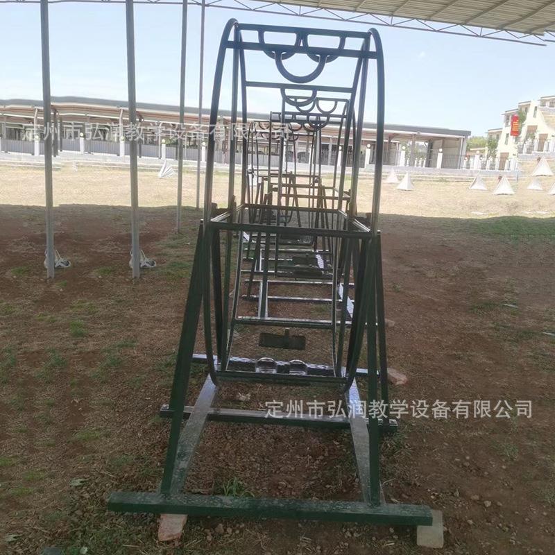 户外拓展训练人器材单人双浪浪木、滚木晕平衡训器荡木抗眩练滚轮