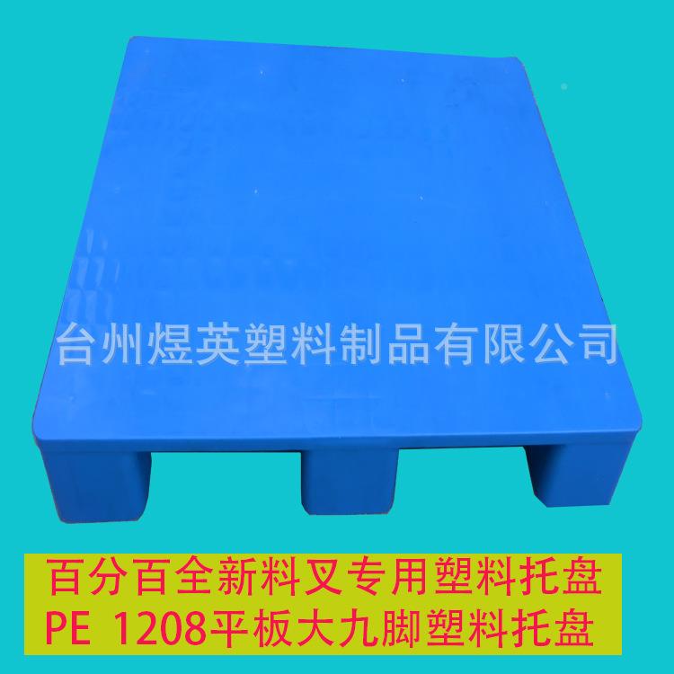 1托2九08平板NAX大脚托塑料盘 湖州塑料托盘 叉车专用杭州塑料盘