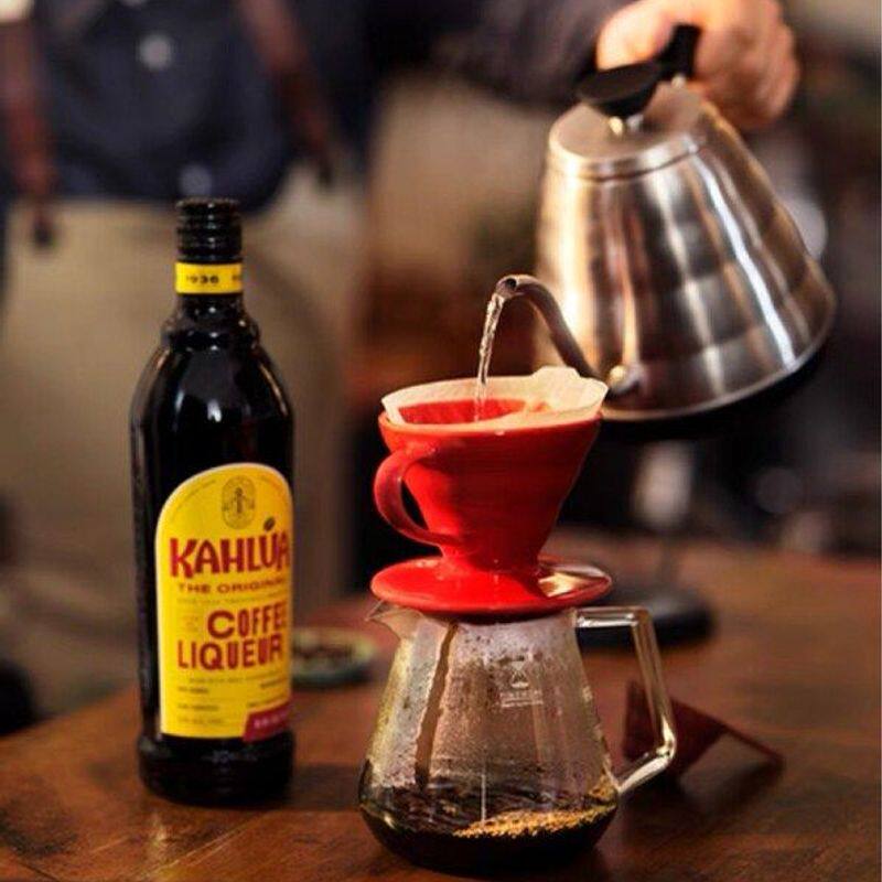 墨西哥进口洋酒甘露咖啡力娇酒KAHLUA提拉米苏烘焙甜酒1L原味调酒