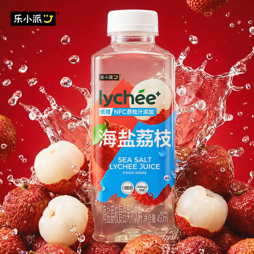 乐小派电解质水果汁450ml*4瓶