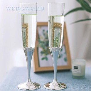 WEDGWOOD威基伍德VeraWang香槟杯王薇薇永恒之爱红酒高脚杯结婚礼