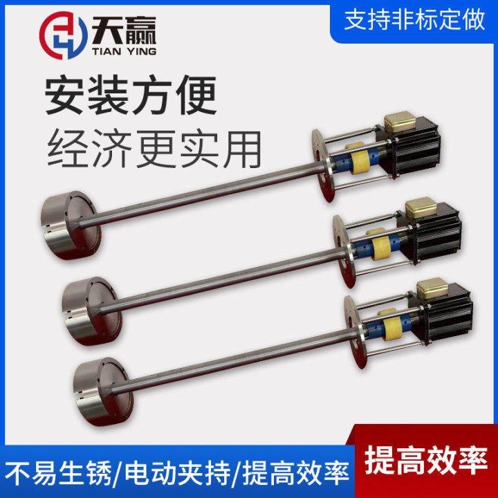 天赢电动卡盘中空200250/320数控机床车床卡盘中通三爪自定心卡爪