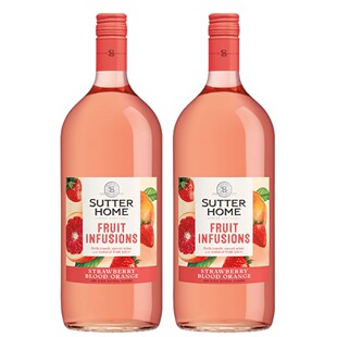 舒特家族草莓血橙味果汁葡萄酒1.5L美国原装进口闺蜜聚会约会甜酒