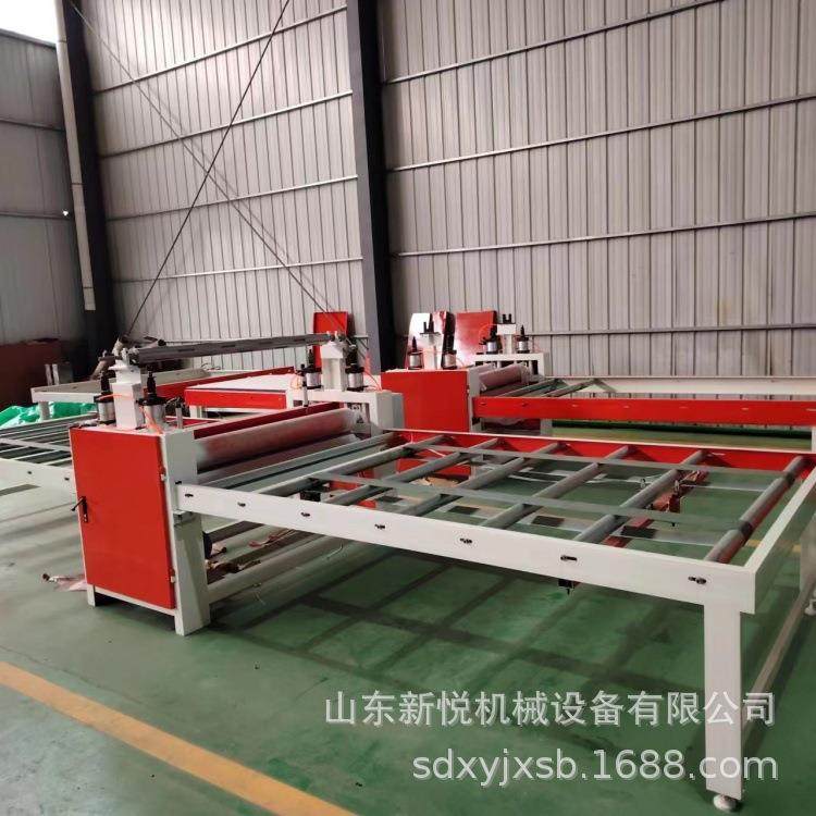 大板材pcv热熔胶平贴机 全自动木饰面贴面机 石膏板木饰面平贴机