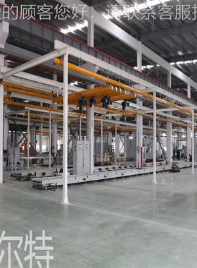 00kg柔性轨道小K起BK起重机 1吨CGZ小型KBK悬挂重5机 轻型滑轨吊