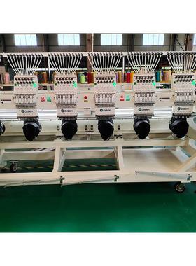 广州厂家6头刺绣机六头绣花机帽绣机six head embroidery machine
