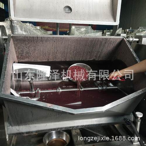 刮底刮边果酱横轴搅拌锅 豆沙馅料真空搅拌机器 枸杞酱真空搅拌锅