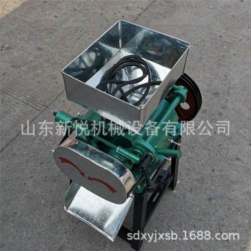 17-28型咖啡豆对辊破碎机小型豆扁机 燕麦黄豆玉米对辊压扁机