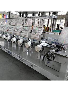 自动多头电脑绣花机帽绣刺绣机computerized embroidery machine