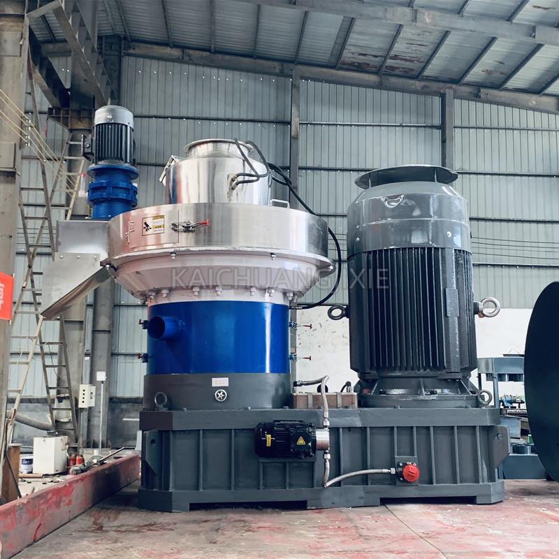 供应废物燃料颗粒生产线 生物质压块机 环模高粱秸秆颗粒机