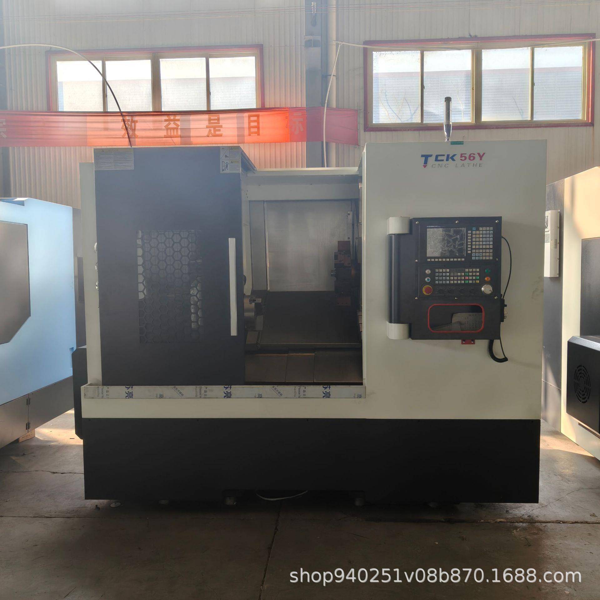 实体厂家TCK56数控车床斜床身数控车床斜轨线轨车床TCK63数控车