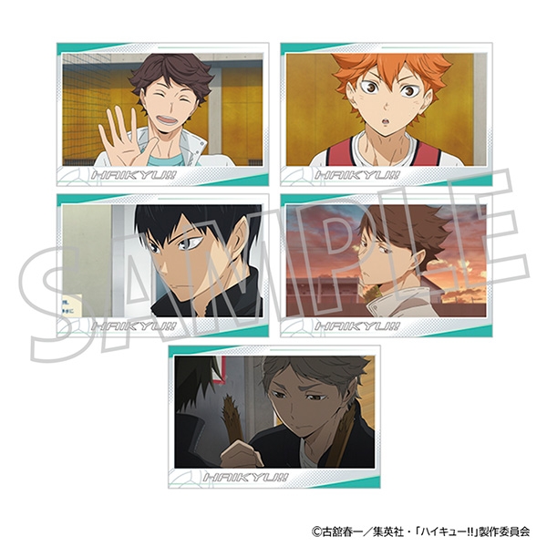 预定  排球少年 场面写明信片卡片套装 第6-10话 周边BZ0905