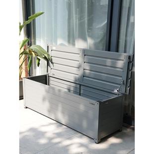 简 晒户外花园收纳箱储物柜杂台物柜工具防防室AHS90120雨外阳日式