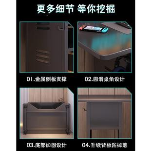 电竞MLV桌直播人书桌小户型卧室床边台移动单 电脑桌小小型家用式