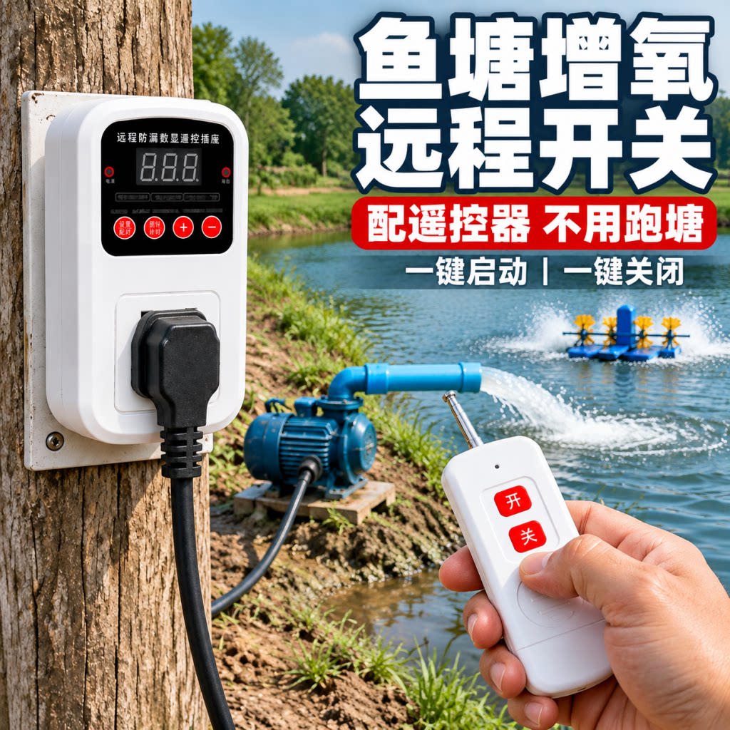 遥控开关无线插座220V10A