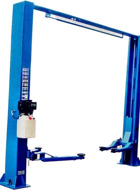 现货升 双柱门举升机 汽机车升降平台双柱双杠液压举升机龙生3.5T