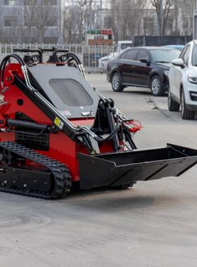 工厂36新3款H-T80载T滑移装机 出口美国农用多属具迷你装载机