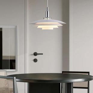 丹麦设计师侘寂风吊灯餐厅灯HP5北欧书GB7055红灯网火锅房饭店飞