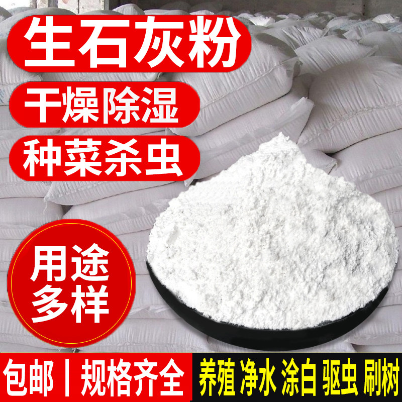 生石灰粉10斤除湿防潮防霉吸水