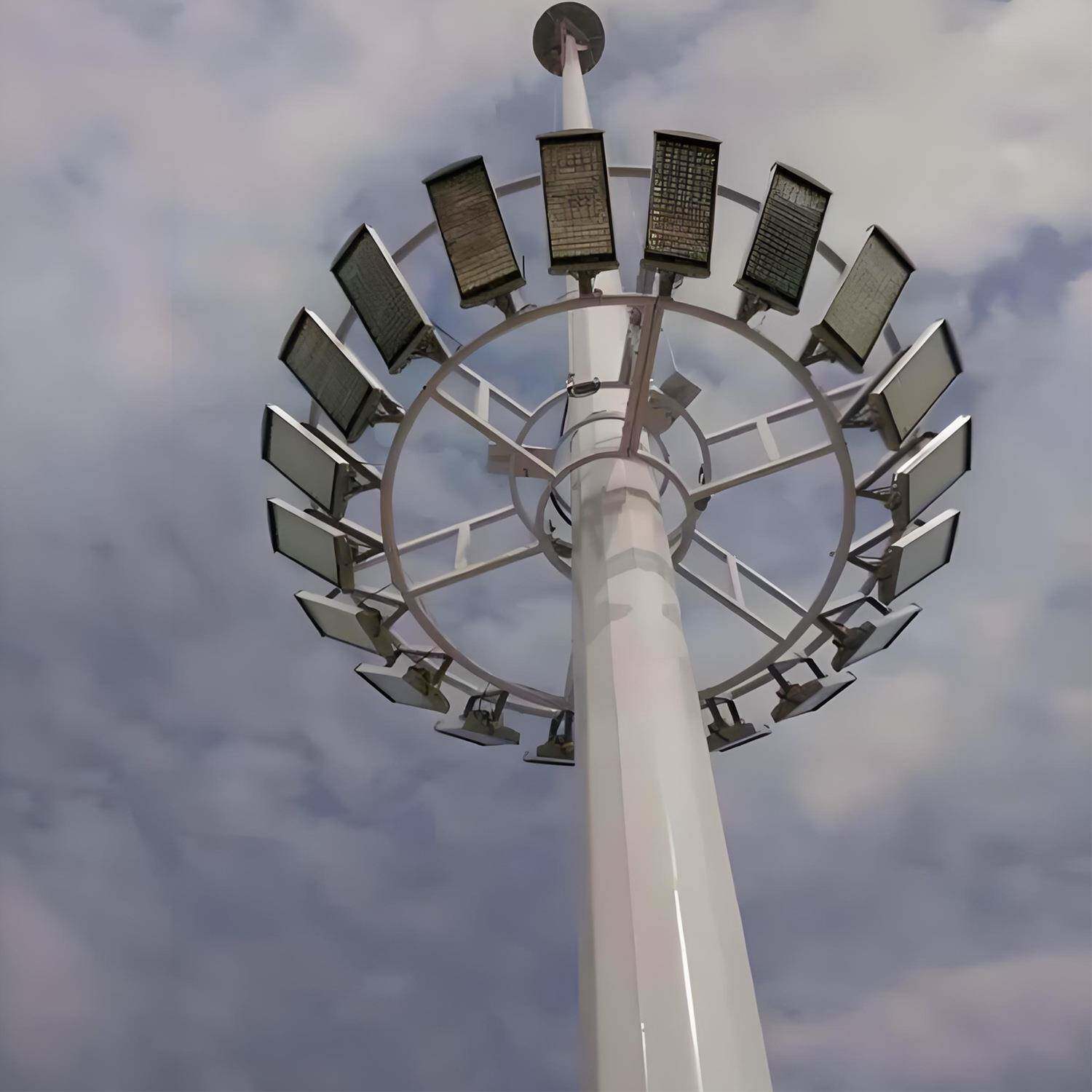 2025新款40W高杆灯LED路灯IP65防水不锈钢广场灯可定制