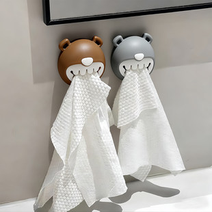 废弃洗脸巾收纳挂架壁挂式防水防潮免打孔毛巾架卫生间家用新款