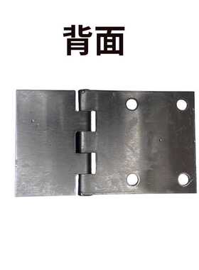 61K3新款304不锈钢庭院大门合页加厚重型活动门轴圆形3厘带片铰链