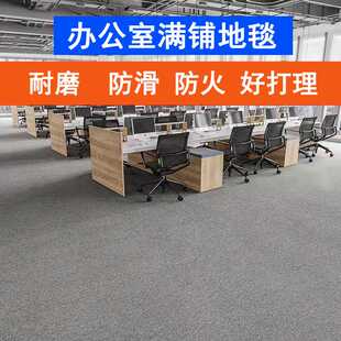 雅丽丝4米宽幅办公室地毯商用拼接 高密度隔音 摄影棚全铺