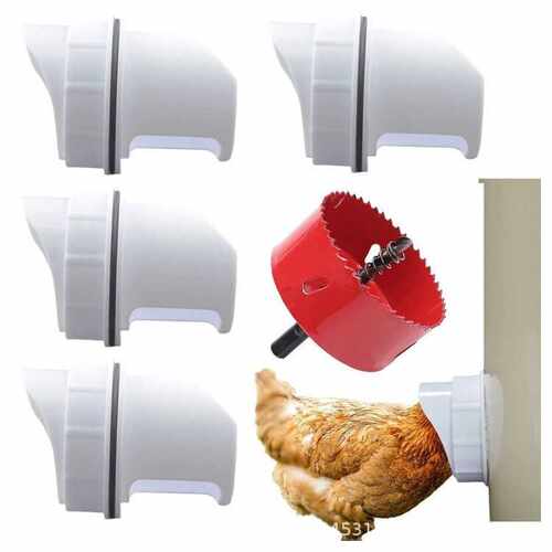 Poultry Pro Feeder鸡鸭喂食器家禽喂料器鸡用料桶重力喂食器