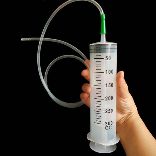 20-500ml针管大号大容量针筒冲洗器塑料注射器式喂食器抽油打胶用