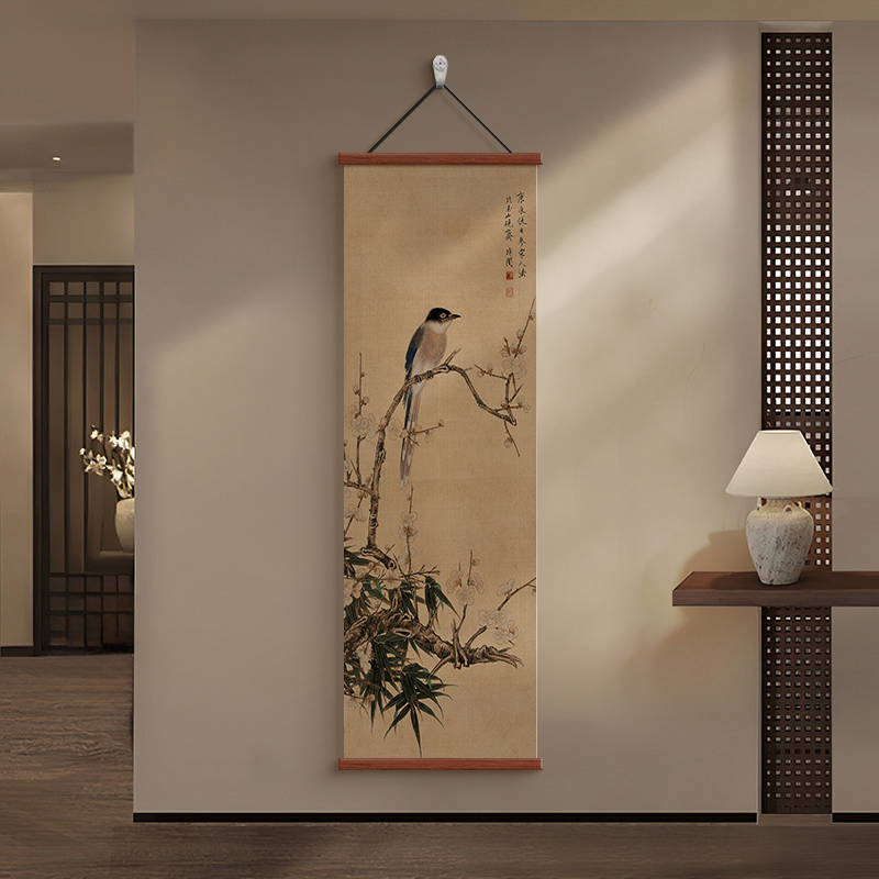 宋代美学喜上眉梢挂画茶室装饰画