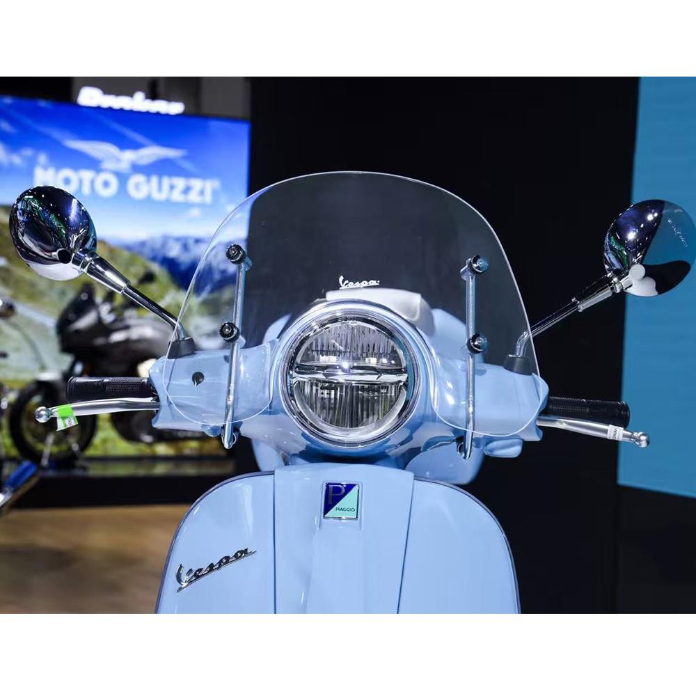 适用比雅久 Vespa LX125 S125 前挡风玻璃 挡风玻璃 后折叠尾架尾